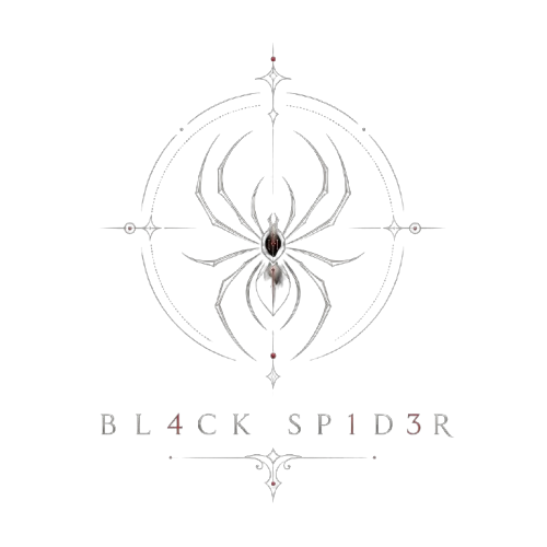 BL4CK SP1D3R logo
